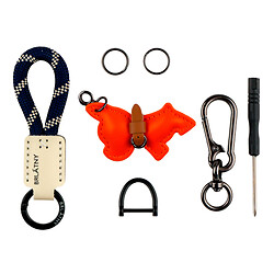 Брелок Французький Бульдог, Помаранчевий