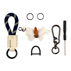 Брелок Французький Бульдог, Сірий