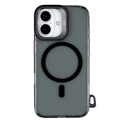 Чехол (накладка) Apple iPhone 17, Kajsa Trans-Shield, MagSafe, Black Smoke, Черный