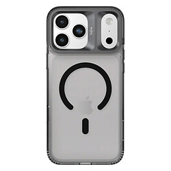 Чехол (накладка) Apple iPhone 17 Pro, Kajsa Trans-Shield, MagSafe, Black Smoke, Черный