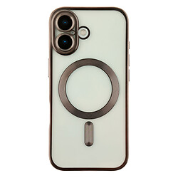 Чохол (накладка) Apple iPhone 17, Metallic Full Camera Matte, MagSafe, Чорний