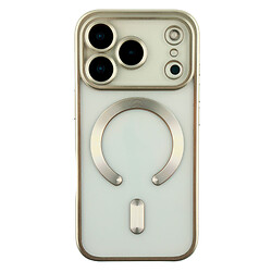Чехол (накладка) Apple iPhone 17 Pro, Metallic Full Camera Matte, MagSafe, Серебряный