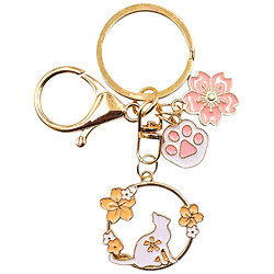 Брелок для ключів металевий з фігуркою, мікс.