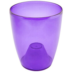 Вазон для цветов пластиковый Алеана "Орхидея", 15х17 см