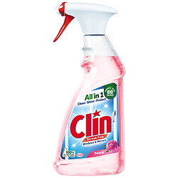 Засіб для миття скла, дзеркал Clin Півонія, спрей 500 мл