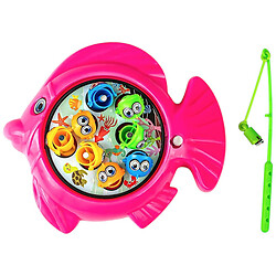 Іграшка дитяча заводна Рибалка з магнітною вудкою