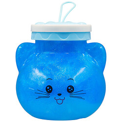 Игрушка-слайм в фигурной банке "Котик"