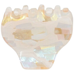 Краб для волос пластиковый цветной в ассортименте