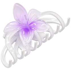 Краб для волосся пластиковий фігурний Lovit "Квітка"