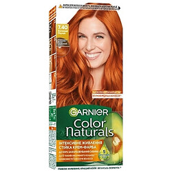 Крем-краска для волос GARNIER Color Naturals Огненный медный, 7.40