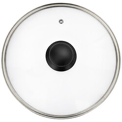 Крышка для посуды стеклянная Holmer Basic, d=30 см