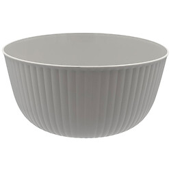 Миска пластиковая круглая ребристая EMHOUSE, 2600 мл