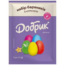 Набор красителей для яиц Удобрение, 3 г