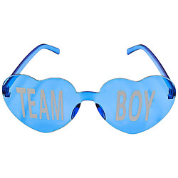 Окуляри тематичні для гендерної вечірки Team Boy