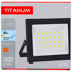 Прожектор LED TITANUM TLF206 20Вт 6500K 220В