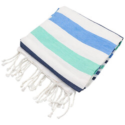 Полотенце банное хлопковое HOME&STYLING с полосками, 90х170 см