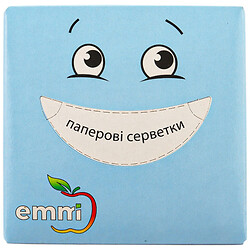 Салфетки бумажные Emmi Smile, 2 слоя