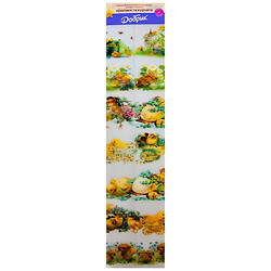 Лента термонаклеек Добрик Кролики+цыплята