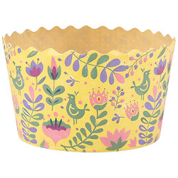 Форма для выпечки Пасхи бумажная Almo, 300 г, 110х85 мм