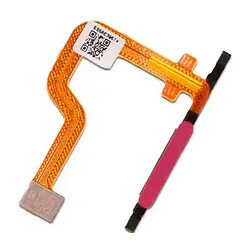 Шлейф Motorola G55, С сканером отпечатка пальца, Розовый