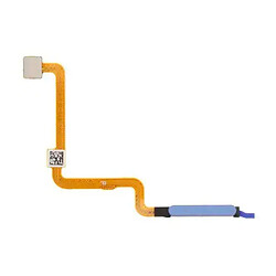 Шлейф Xiaomi Redmi 15C, С сканером отпечатка пальца, Синий