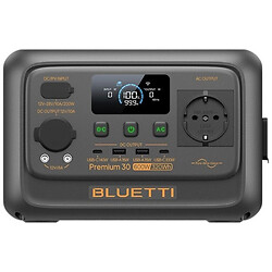 Зарядна станція Bluetti Premium 30 V2, Чорний