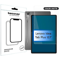 Захисне скло Lenovo Idea Tab Plus, BeCover, Прозорий