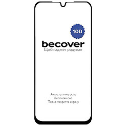 Захисне скло Samsung A276 Galaxy A27, BeCover, 10D, Чорний