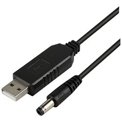Кабель LDO-888, DC, USB, 1.0 м., Чорний