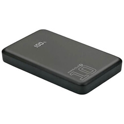 Портативна батарея (Power Bank) everActive EB-11QB, 10000 mAh, Чорний