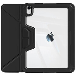 Чохол (книга) Apple iPad 10.9 2022 / iPad 10.9 2024, BeCover Rugged Origami Transparent, Чорний