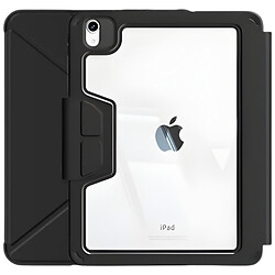 Чехол (книжка) Apple iPad AIR 11 2024 / iPad Air 11 2025, BeCover Rugged Origami Transparent, Черный