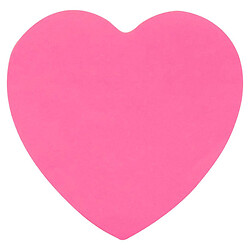 Блок бумаги "Сердце", с липким слоем, 70х70 мм, 50 л