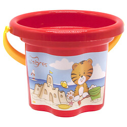Ведро пластиковое "Цветочек", 1,5 л, Tigres