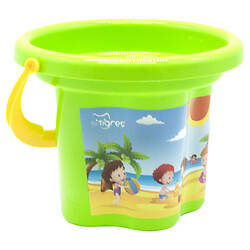 Ведро пластиковое "Цветочек", 1,5 л, Tigres