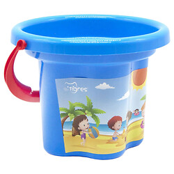 Ведро пластиковое "Цветочек", 1,5 л, Tigres