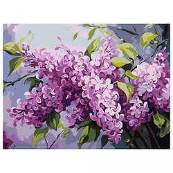 Картина по номерам "Сиреневое цветение", 30х40 см, Strateg