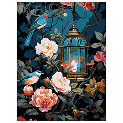 Картина по номерам "Цветочная ночь", 30х40 см, Strateg