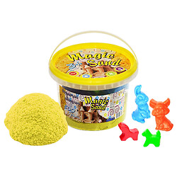 Кинетический песок "Magic Sand" с формочками, 500 г, Strateg