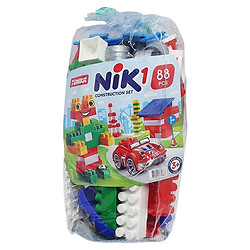 Конструктор детский "NIK-1", 88 дет., Unika