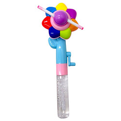 Мыльные пузыри со светящимся ветряком, Mic