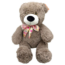 Мягкая игрушка "Мишка Тедди", СЕРО-КОРИЧНЕВЫЙ 60 см, Копиця