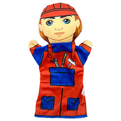 Мягкая игрушка-перчатка "Строитель", Копиця