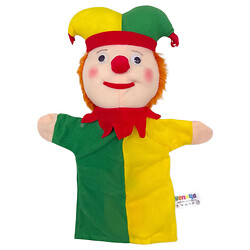 М'яка іграшка-рукавичка "Блазень", 35 см, Копиця