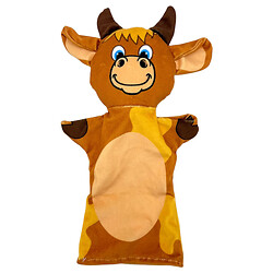 М'яка іграшка-рукавичка "Бичок", 32 см, Копиця