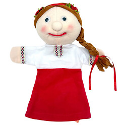 Мягкая игрушка-перчатка "Украинка", Копиця