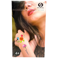 Набор временных тату, 4 листа, Mic