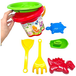 Набор для игры с песком "Цветок", 7 элементов, Tigres