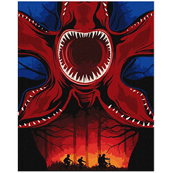 Набір для розпису за номерами "Полювання на монстра", 40х50см, Mic