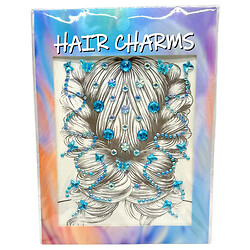 Наклейки-стрази для волосся, Mic